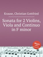 Sonata for 2 Violins, Viola and Continuo in F minor