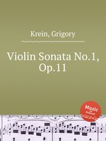 Violin Sonata No.1, Op.11