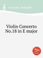 Violin Concerto No.18 in E major