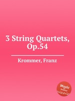 3 String Quartets, Op.54
