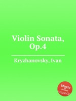 Violin Sonata, Op.4
