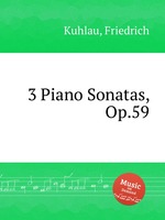 3 Piano Sonatas, Op.59