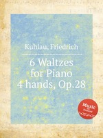6 Waltzes for Piano 4 hands, Op.28
