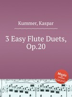 3 Easy Flute Duets, Op.20