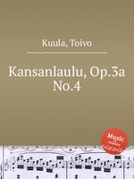 Kansanlaulu, Op.3a No.4