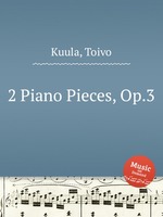 2 Piano Pieces, Op.3