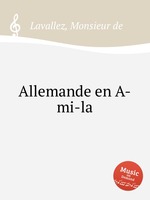 Allemande en A-mi-la