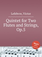 Quintet for Two Flutes and Strings, Op.5