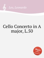 Cello Concerto in A major, L.50