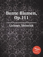 Bunte Blumen, Op.111