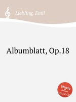 Albumblatt, Op.18