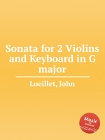 Sonata for 2 Violins and Keyboard in G major