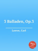 3 Balladen, Op.3
