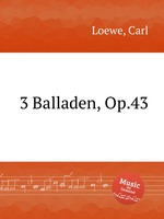 3 Balladen, Op.43