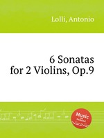 6 Sonatas for 2 Violins, Op.9