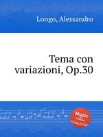 Tema con variazioni, Op.30