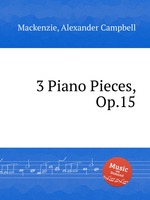 3 Piano Pieces, Op.15