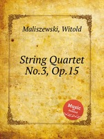 String Quartet No.3, Op.15