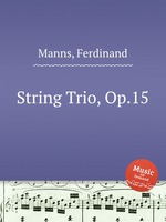 String Trio, Op.15
