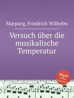 Versuch ber die musikalische Temperatur