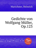 Gedichte von Wolfgang Mller, Op.123