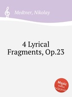 4 Lyrical Fragments, Op.23
