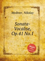 Sonata-Vocalise, Op.41 No.1