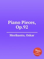 Piano Pieces, Op.92