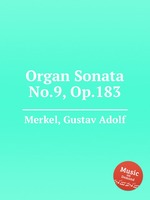 Organ Sonata No.9, Op.183