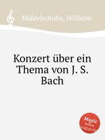 Konzert ber ein Thema von J. S. Bach