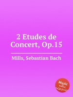 2 Etudes de Concert, Op.15