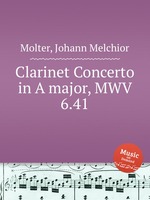 Clarinet Concerto in A major, MWV 6.41