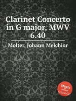 Clarinet Concerto in G major, MWV 6.40