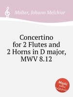 Concertino for 2 Flutes and 2 Horns in D major, MWV 8.12