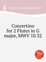 Concertino for 2 Flutes in G major, MWV 10.32
