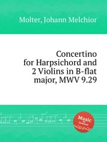 Concertino for Harpsichord and 2 Violins in B-flat major, MWV 9.29