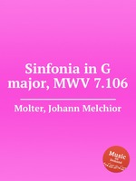 Sinfonia in G major, MWV 7.106