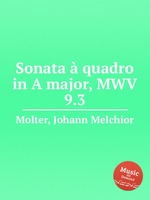 Sonata quadro in A major, MWV 9.3