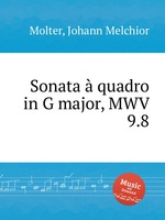 Sonata quadro in G major, MWV 9.8