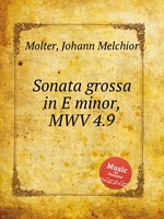 Sonata grossa in E minor, MWV 4.9