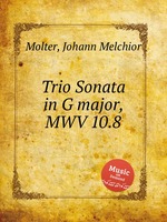 Trio Sonata in G major, MWV 10.8