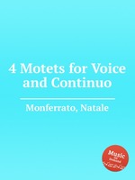 4 Motets for Voice and Continuo