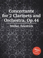 Concertante for 2 Clarinets and Orchestra, Op.44