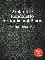 Andante e Rondoletto for Viola and Piano