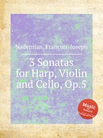 3 Sonatas for Harp, Violin and Cello, Op.5