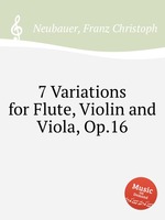7 Variations for Flute, Violin and Viola, Op.16