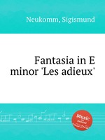 Fantasia in E minor `Les adieux`
