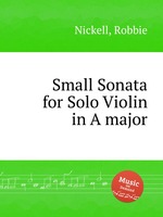 Small Sonata for Solo Violin in A major