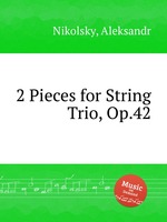 2 Pieces for String Trio, Op.42