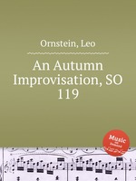 An Autumn Improvisation, SO 119